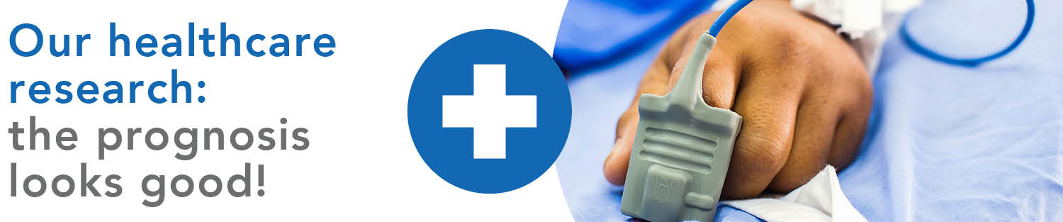 Healthcare research banner